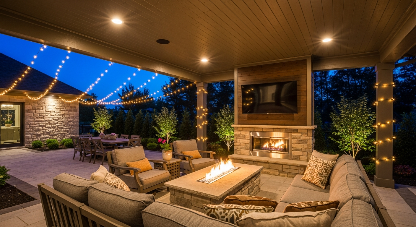 How to Create Unforgettable Outdoor Living Spaces in Edmond for Year-Round Use